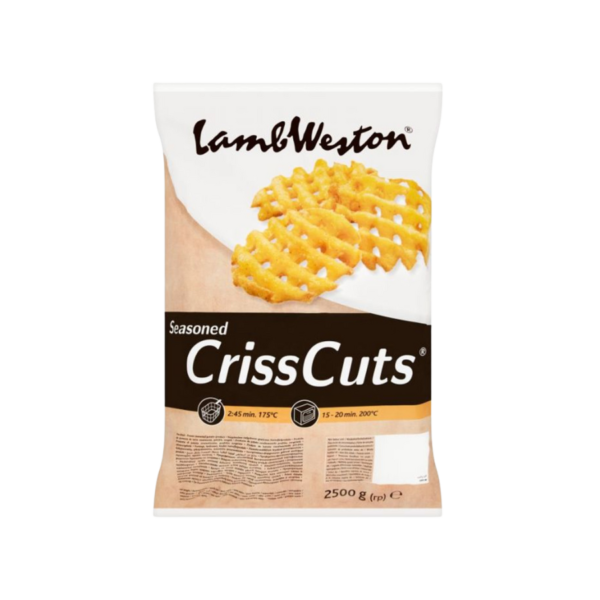 Crisscut Fries 2,5 kg x4