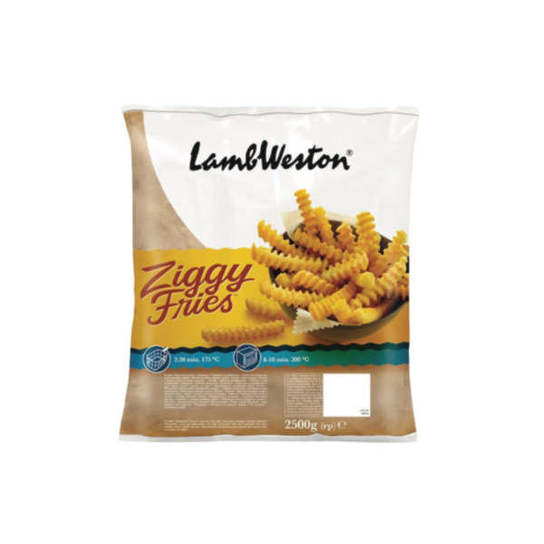 Ziggy Fries 2,5 kg x4