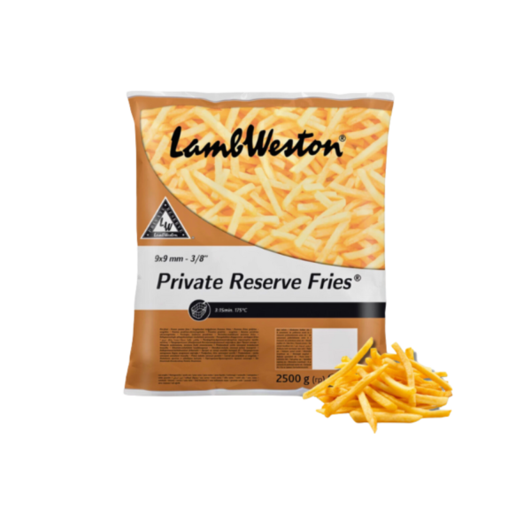 Private Reserve 9/9 Fries 2,5 kg x4