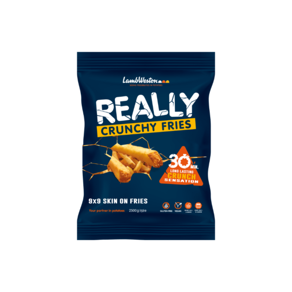 Really Crunchy 9/9 Fries 2,5 kg x4