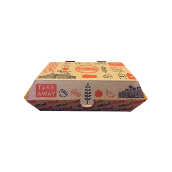 Caja Kraft para Sándwich - 250 unidades