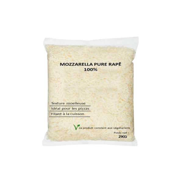 Mozzarella Rallada 100% 12 kg